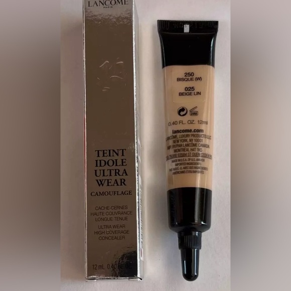 Lancome Teint Idole Ultra Wear Camouflage Concealer 250 Bisque 025 BEIGE LIN - Picture 1 of 3